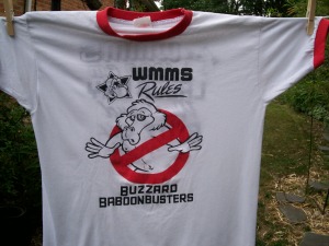 The infamous WMMS Baboonbuster T-shirt